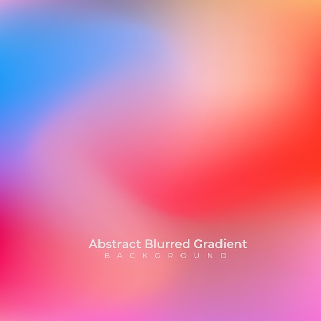 Abstract vector gradient color hologram background design