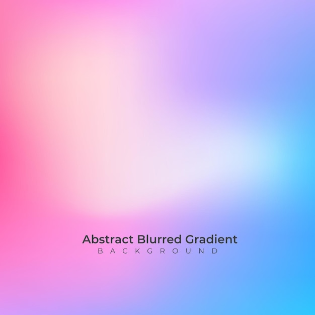 abstract vector gradient color hologram background design