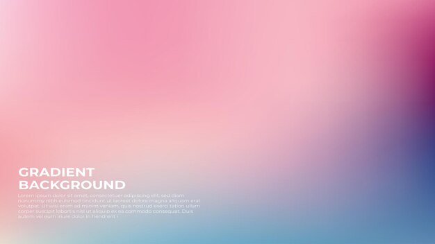 Abstract vector gradient pastel color hologram background design