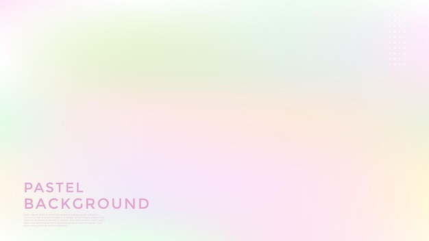 abstract vector pastel color gradient background