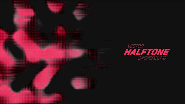 abstract vector torn red halftone background scrathed dotted texture element