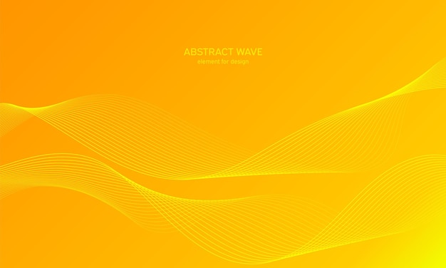 Abstract wave background. Colorful background with wavy line.