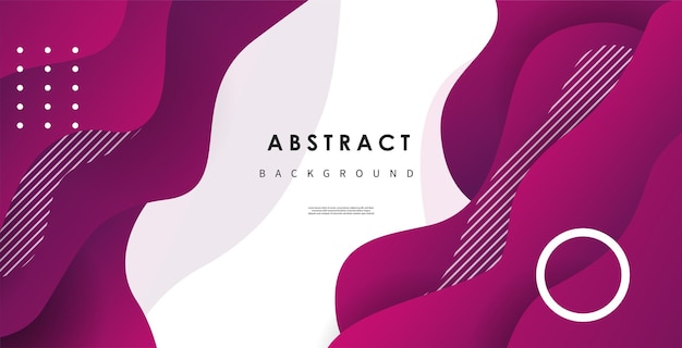 Abstract wave background with colorful shapes 