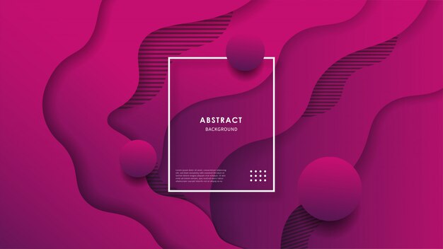 Abstract wave background with colorful shapes 