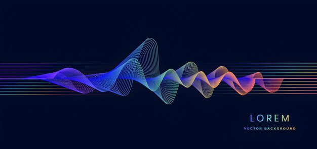 abstract wave background
