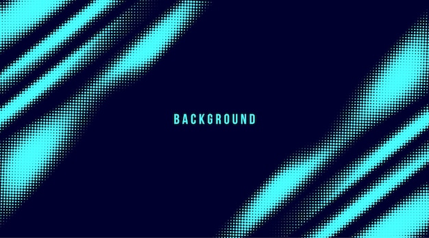 Abstract wave halftone background
