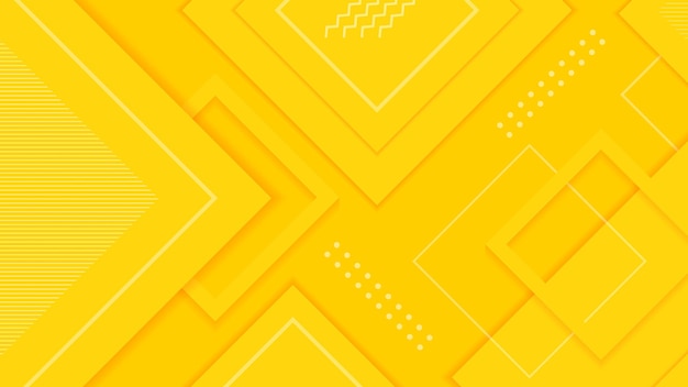 Abstract yellow modern elegant design background premium vector