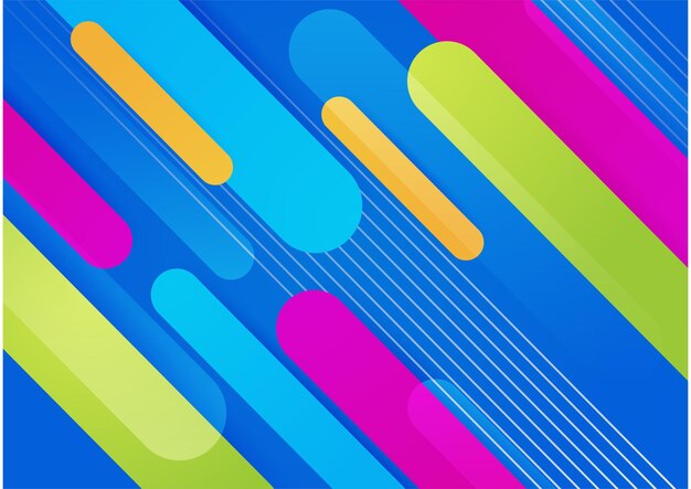 Abstraktní barevné geometrické vektorové gradientní pozadí