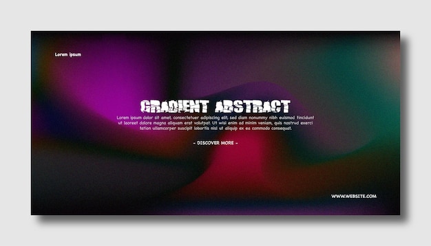 Abstraktní barevný gradient moderního rozmazaného pozadí a šablona textury filmového zrna s elegantním