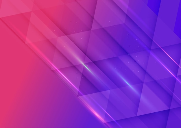 Abstraktní geometrické složení tvoří moderní pozadí s dekorativními trojúhelníky a sada vektorových ilustrací vzorů pozadí