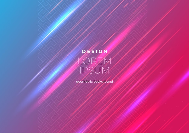 Abstraktní geometrické složení tvoří moderní pozadí s dekorativními trojúhelníky a sada vektorových ilustrací vzorů pozadí