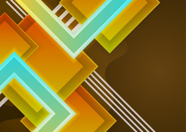 Abstraktní, moderní gradient plynulého geometrického vzoru, textura pozadí pro návrh obálky plakátu. Minimální barevný gradient šablony banneru. Moderní vektorový vlnový tvar pro brožury