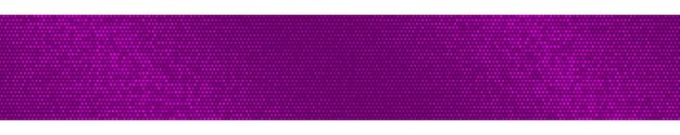 Abstraktní polotónový gradientový vodorovný banner v náhodných odstínech fialové barvy