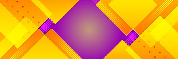Abstraktní růžovo-oranžovo-fialové barevné pozadí banneru. Gradientní dynamický zářivý geometrický vektorový abstraktní grafický návrh, šablona pozadí banneru pro webovou vstupní stránku