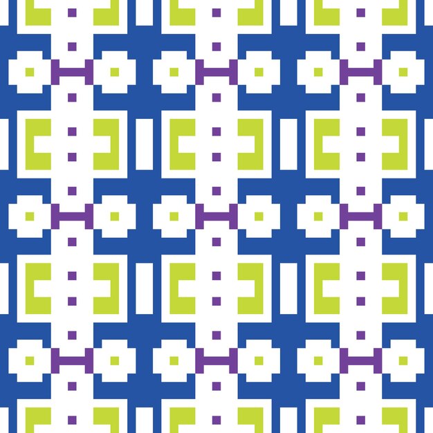 Abstraktní vzor s pixely