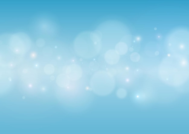 Abstraktní zářící bokeh světla Vánoční pozadí světlice jiskra Bílé png prach světelný efekt Vektor