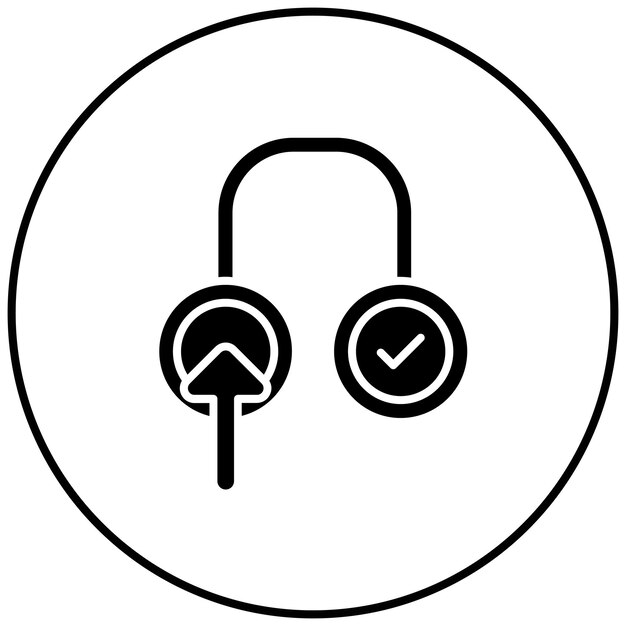 Accessibility icon vector image Can be used for Digital Nomad