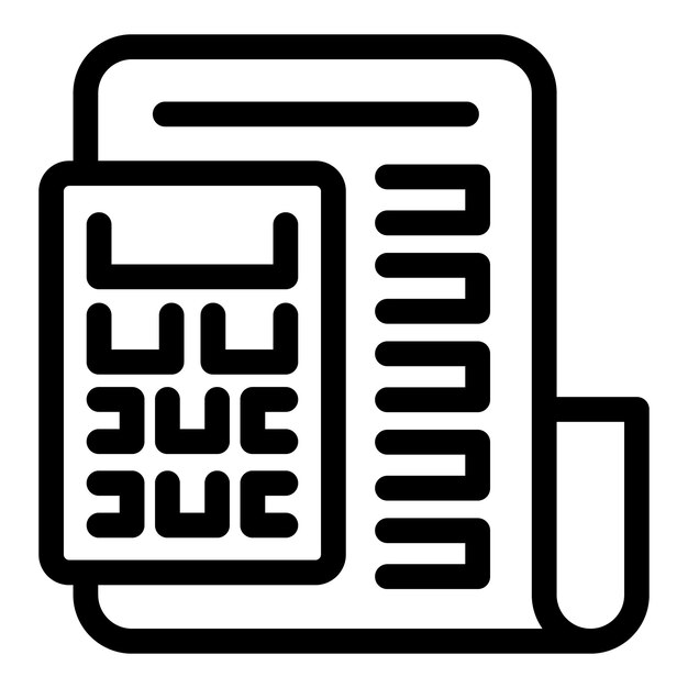 Accountant calculating invoice using calculator with financial report