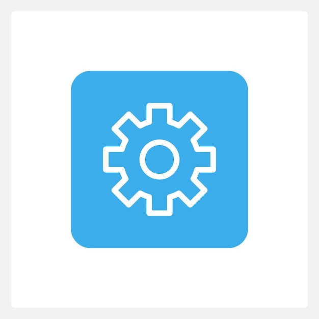 active settings button ui element template