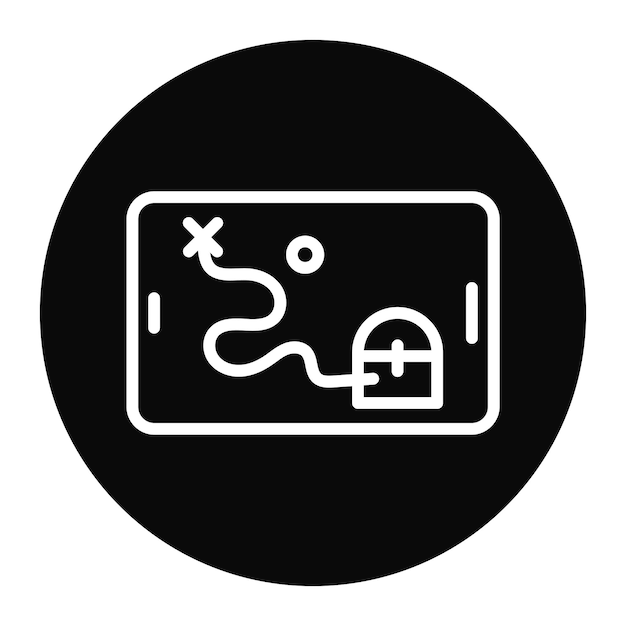 adventure game icon vector image can be used for game development