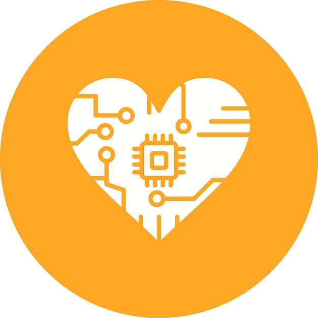 affective computing vector icon can be used for data analytics iconset