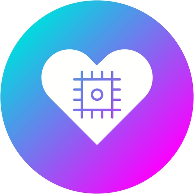 affective computing vector icon can be used for data analytics iconset