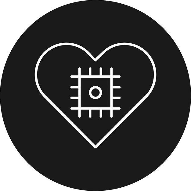 affective computing vector icon can be used for data analytics iconset