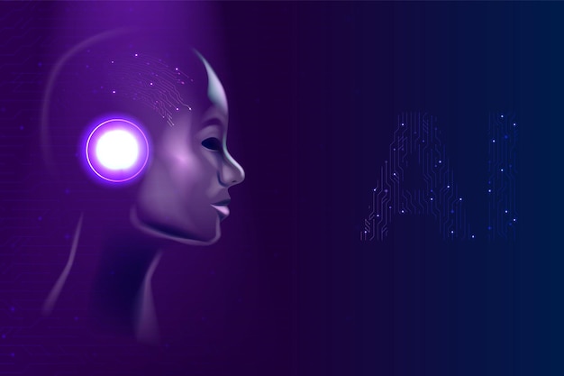 ai artificial intelligence ai digital brain ai background neural netrwork concept backdrop