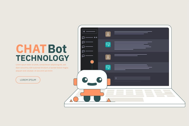 Vektor ai_chatbot technology_03