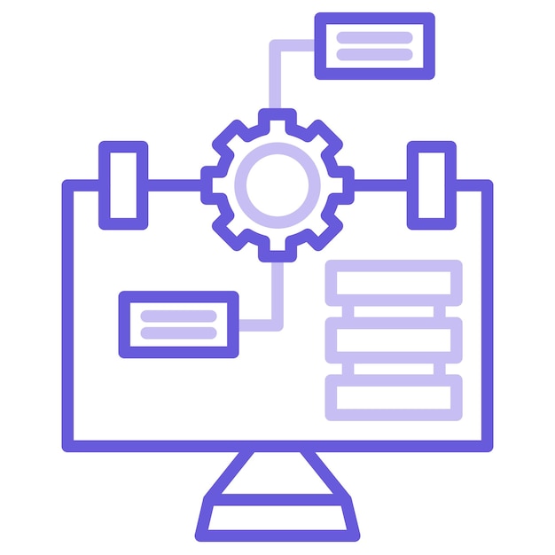 algorithm vector illustration