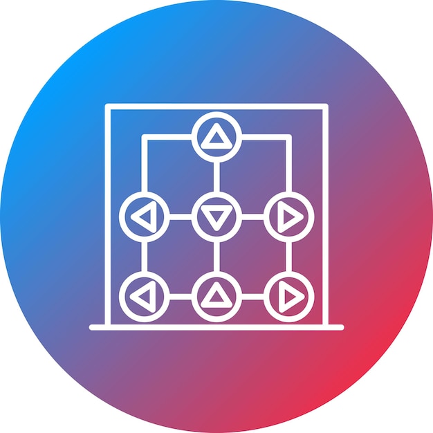 ambiguity icon vector image can be used for data analytics