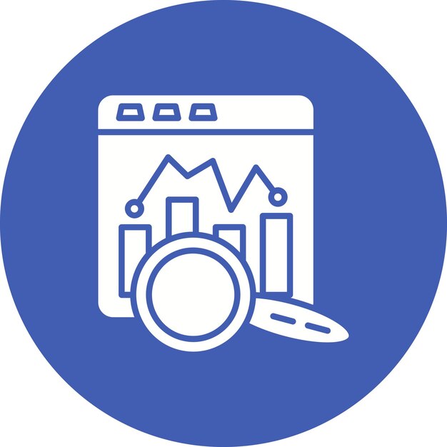 Analysis icon vector image Can be used for Business and Finance