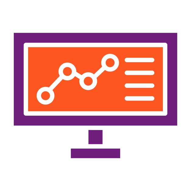 Analysis Vector Icon Design Illustration