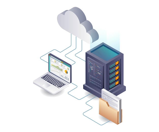 analyzing data networks in cloud server systems