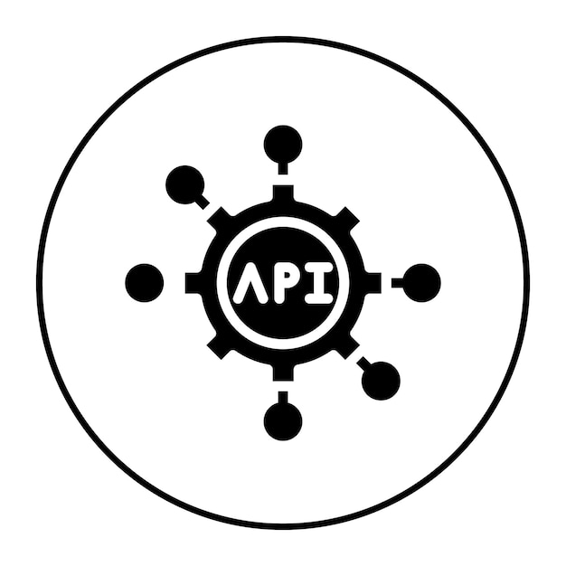 Api icon vector image Can be used for Airline