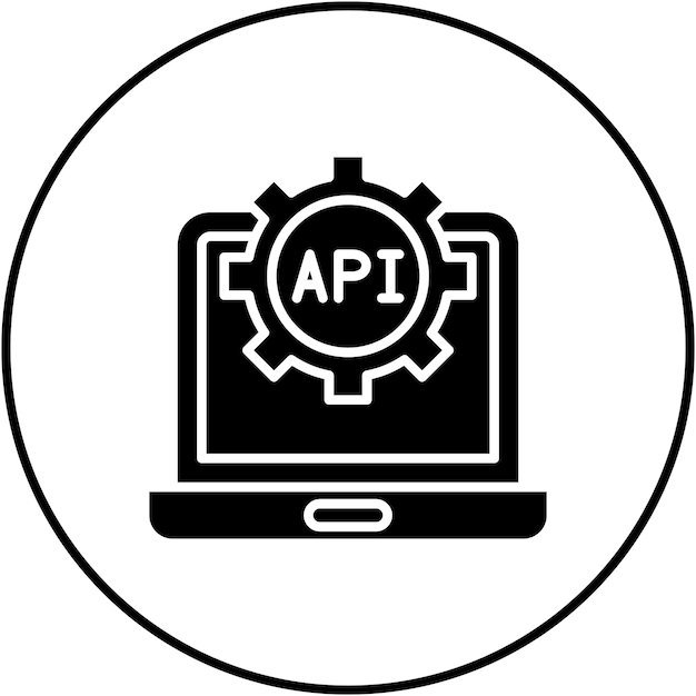 api icon vector image can be used for productivity