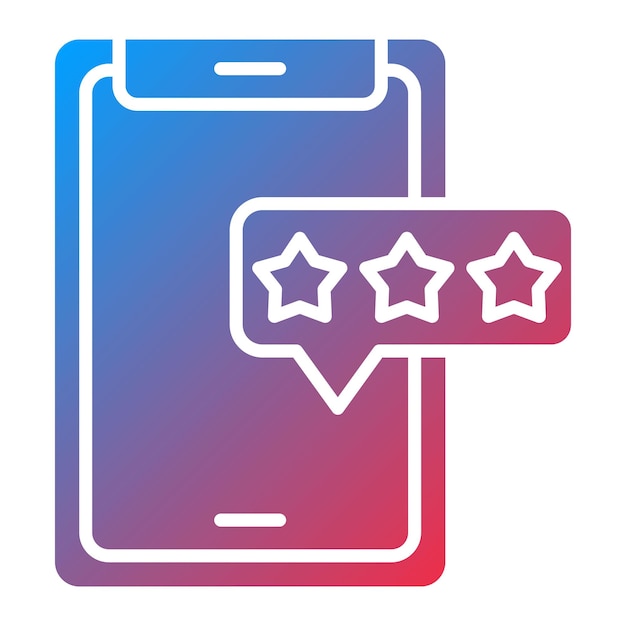 app rating icon vector image can be used for customer feedback
