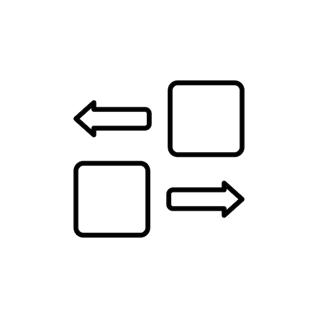 App Sort Icon Ideal for Organizing Mobile Applications