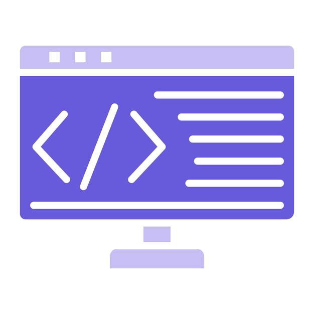 application coding vector illustration