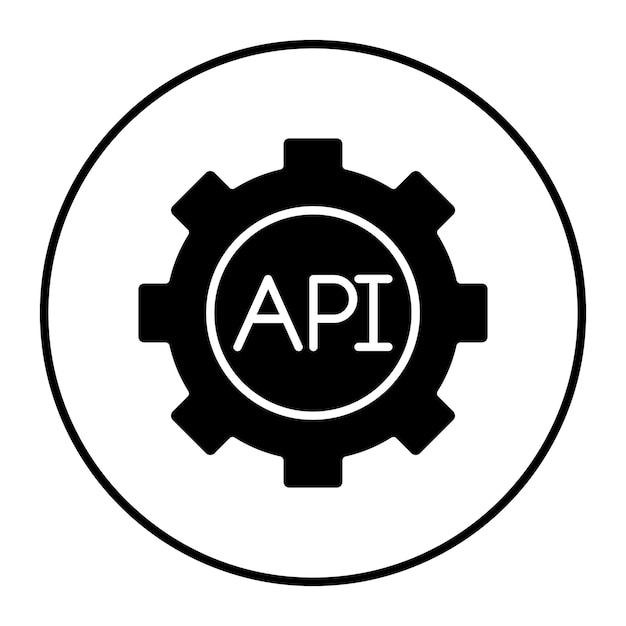 application programming interface vector icon can be used for no code iconset