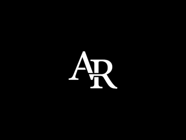AR logo design