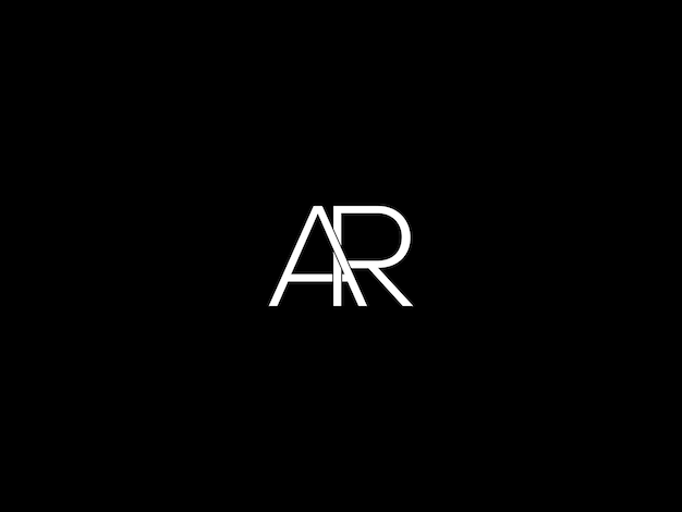 AR logo design