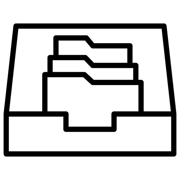Archive icon vector image Can be used for Documents And Files