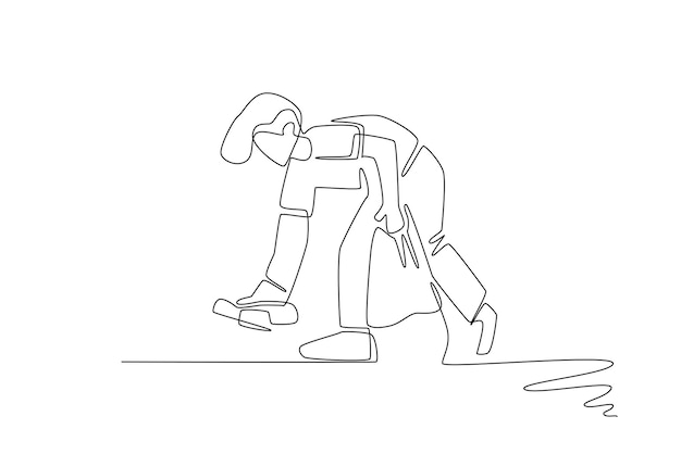 art illustration of environment. simple line concept of environment.