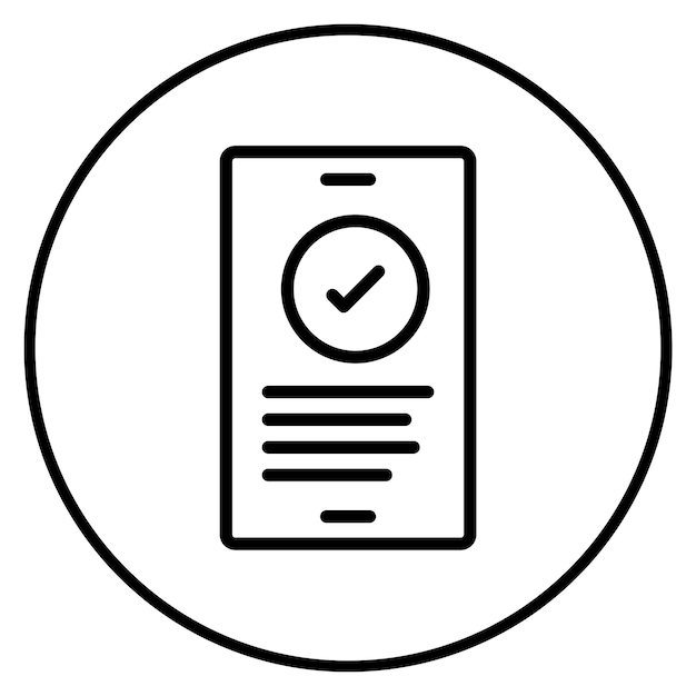authentication icon vector image can be used for information security