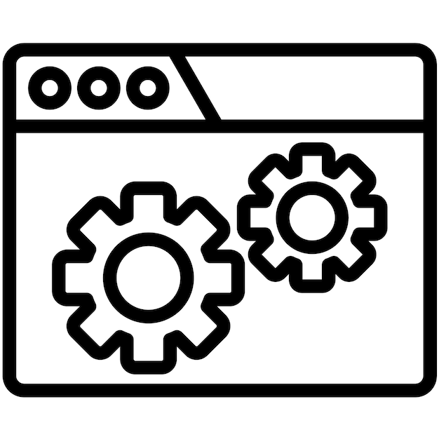 Automated Testing vector icon illustration of Quality Assurance iconset