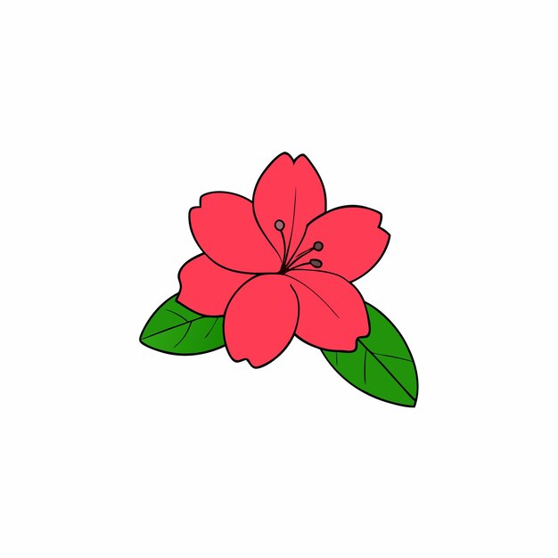 Azalea art vector
