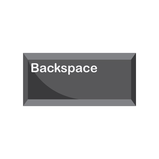 backspace button icon
