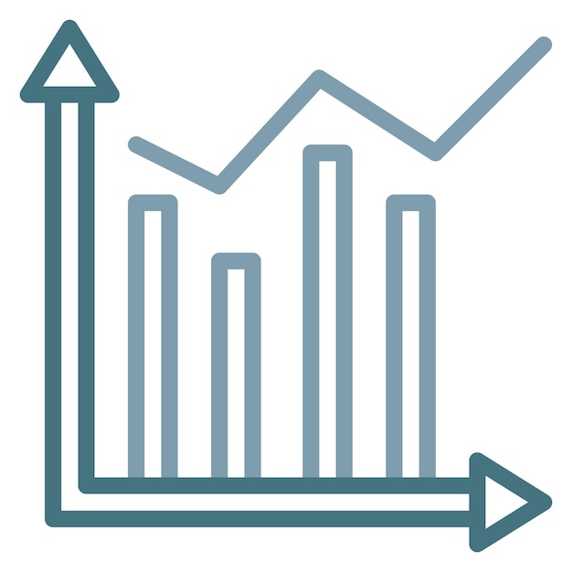 Bar Chart icon vector image Can be used for Market Research