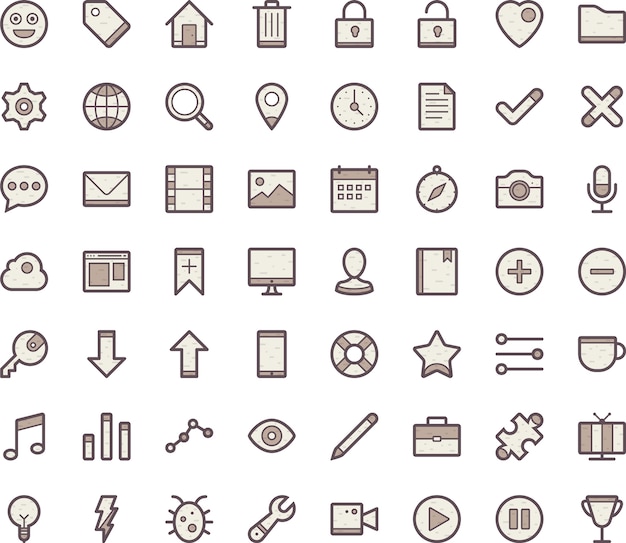 Barker - Icon Set